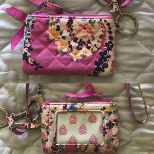 Vera Bradley, Small, ZIP ID case. Pretty colors.